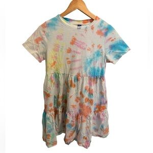 💜 Old Navy Women's Smocked Tie-Dye Dress, Size Small
